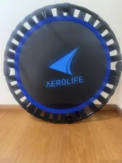 AEROLIFE トランポリン 黒/青