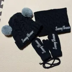 帽子 ネックウォーマー 手袋 3点 セット