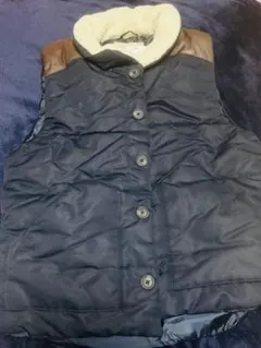 【GLOBAL WORK】ネイビーベスト＆黒ジャケット まとめ売り