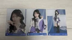 ＝LOVE イコラブ 野口衣織 生写真 8周年ツアー 貴族衣装 3種コンプ