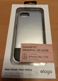 elago iPhone 16e 17e ケース マグネット対応