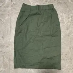 Lサイズ タイトスカート 麻55% 綿45% g37