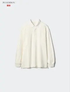 UNIQLO JW ANDERSON 長袖ポロシャツ L アイボリーのサムネイル