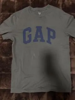 GAP ロゴ Tシャツ カーキ メンズ XS 半袖 男女兼用