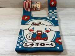 シナモロール　ジャガード織 ミニトートバッグ　新品 未使用　サンリオ　キティ