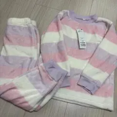 新品　もちもちフリース　長袖ルームウェア