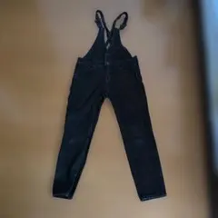 GUデニムサロペット ブラック　Ｍサイズ