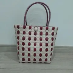 miyu様専用 かごバッグ ハンドメイド プラカゴ - メルカリ