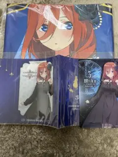 五等分の花嫁　中野三玖　きゃらっとくじ　Gothic rock 三玖セット