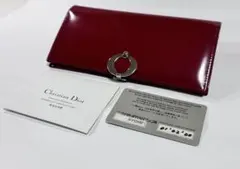 レア⭐︎Christian Dior 長財布 キルティング エナメルピンク - メルカリ