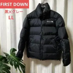 値下げしました。FIRST DOWN ファーストダウン 黒✕グレー