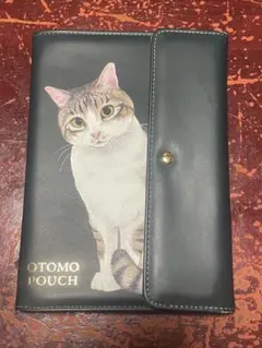 おともしますニャ！　猫がのぞくマルチポーチ 猫ポーチのサムネイル