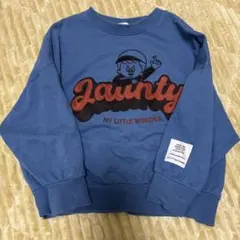 バースデイ MY LITTLE WONDER 刺繍 トレーナー 110