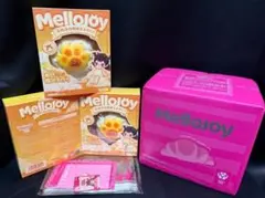 Mellojoy メロジョイ ふわふわ肉球ミルクパフ 3個セット ピンク箱未