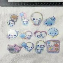ぷくぷくあわわちゃん フレークステッカー シール シール帳