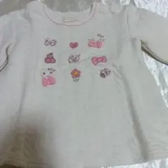 ハローキティ刺繍トレーナー 110 クーラクール