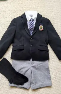 フォーマルスーツ ブラック 120cm