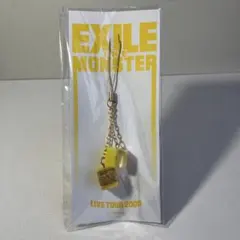 EXILE THE MONSTER キューブストラップ イエロー