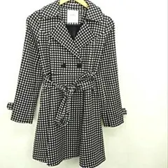 定価17000円試着のみLARME掲載♡菅野結以着用♡ギンガムチェックコート