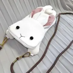 うさぎのスマホショルダーポーチ