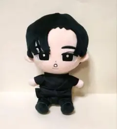 ビックぬいぐるみ　ぬい服　つなぎ　ブラック