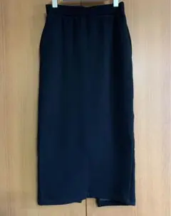 PARLMASEL 裏起毛スウェット ロングスカート