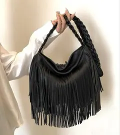 フリンジショルダーバッグ
