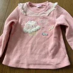 mezzo piano ピンクトレーナー 120cm