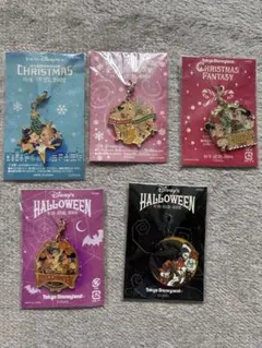 【非売品】東京ディズニーランド ディズニーシー クリスマス ハロウィン チャーム