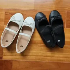 Ｈ&M☆バレエシューズ 2色セット31