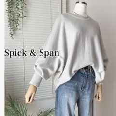 【2025SS】Spick & Span バルキーヤーンドルマンロングリブニット