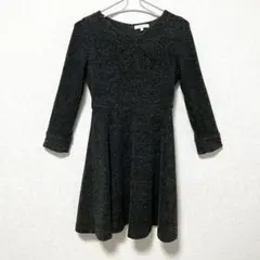 PROPORTION⭐️ (1) ワンピース 七分袖 チュニック 刺繍袖のサムネイル