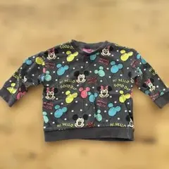 ディズニー　ミッキー　トレーナー　90 しまむら