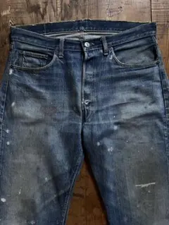 60s levi's 501 BIGE Sタイプ後期　ボタン裏刻印2W88〜90