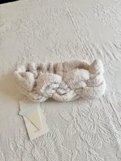 新品タグ付き　ジェラートピケ ピンクヘアバンド