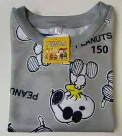 SNOOPY JOECOOL 150 パジャマ 女の子 男の子 グレー