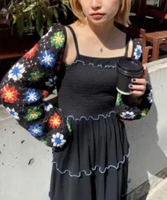 HELLO.SANFRANCISCO/ティアードキャミワンピ