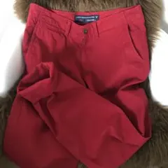 【送込(USED)】☆AE(メンズ)☆個性派 スリムチノパン(W34x32)