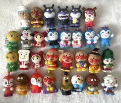 ☆☆アンパンマン☆ソフビフィギュア・指人形30体☆☆
