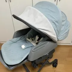 お値下げ〈美品〉Combi ネムリラ 3D ベビーチェア グレー - メルカリ