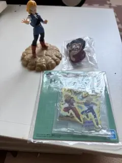 ドラゴンボール　一番くじ　その他　フィギュア　18号　サタン　悟空　ベジータ