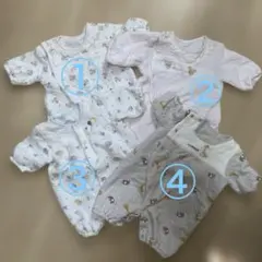 ★最終値下げ★【秋冬】ロンパース　ドレスタイプ可　50〜60サイズ