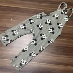 H&M.ミッキー.オーバーオール.90