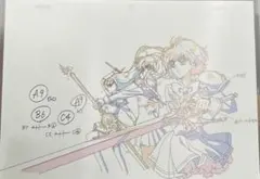 魔法騎士レイアース 原画 3人 ポストカード マチアソビ31