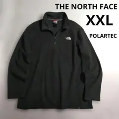 ザノースフェイス　ハーフジップフリースジャケット　XXL　大きいサイズ　メンズ
