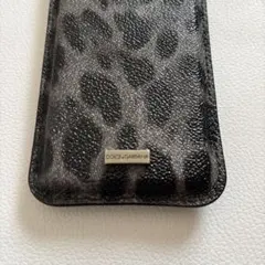 【極美品】ドルチェアンドガッバーナ スマホ カードケース　レオパード柄