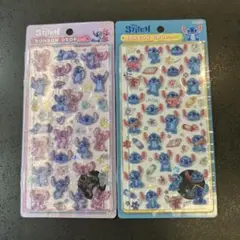 〔正規品〕ボンボンドロップシール スティッチ＆エンジェル　スティッチらくがき