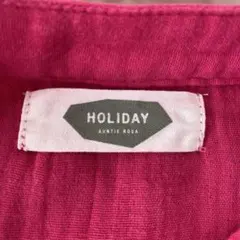 HOLIDAY ピンク 長袖シャツ FREEサイズのサムネイル