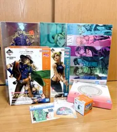 一番くじ　ジョジョ　ジョニィ　ジャイロ　徐倫　フィギュア