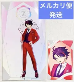 にじさんじ 三枝明那 7周年 箔押しアクリルスタンド チェキ風カード セット